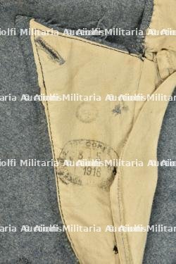 Culotte bleu horizon troupe infanterie. Horizon blue infantry other ranks breeches — photo 3