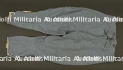 Culotte bleu horizon troupe infanterie. Horizon blue infantry other ranks breeches — miniature 6