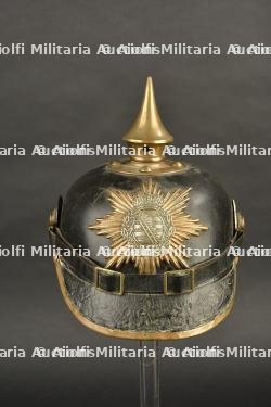 Casque à pointe M1895 du 177R Saxon