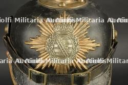 Casque à pointe M1895 du 177R Saxon — miniature 10