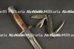 Baïonnette anglaise modèle 1907, jack knife et glengarry Royal Scots — photo 6