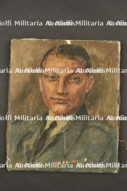 Paire de portraits d'un officier anglais et son épouse et un lithographie — photo 5