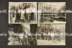 Un lot de 4 photos de presse de la libération de Paris — photo 1