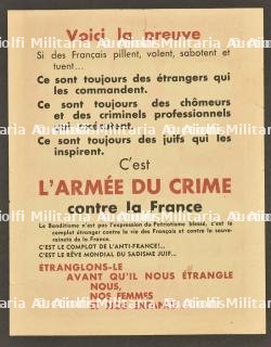 rare affiche originale du Groupe Manouchian — photo 2