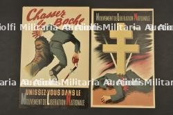 Deux affichettes éditées par le MLN — photo 1