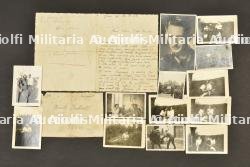 Un lot de correspondances d'un soldat allemand à une française