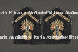 Pattes de col pour Vareuse de la Garde Personnelle du Chef de l'Etat — photo 1