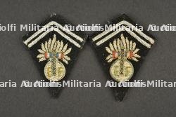 Pattes de col pour manteau de la Garde Personnelle du Chef de l'Etat