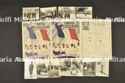ensembles de documents et de photos chantiers de jeunesse AFN