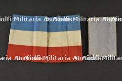 Brassard tricolore des Croix de feu et miroir du PSF — miniature 2