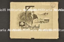 planches de dessins et texte « Le Struthof » par H.Gayot