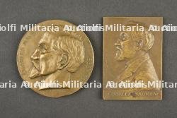 Ensemble de 2 Médailles Charles Maurras — photo 1