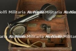 Téléphone de campagne français Mildé. French Mildé field telephone — photo 7