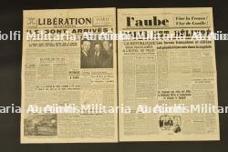 LIBERATION DE PARIS – PRESSE — miniature 3