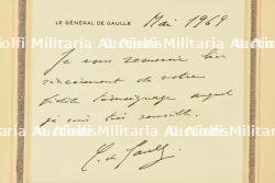 Une lettre signée DE GAULLE — photo 3