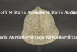 Coque de casque Adrian 1926 avec Croix de Lorraine et sigle PCDF — photo 4