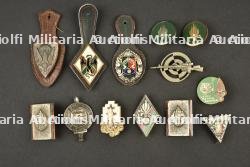 Lot de 14 insignes Légion Etrangère et divers