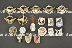 Lot de 19 insignes et brevets Armée de l'Air et divers