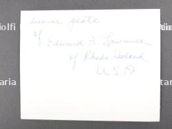 Portefeuille de Edward A Lawrence. Wallet of Edward A. Lawrence — photo 18