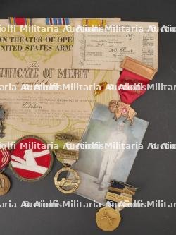 Document et décoration de George J Mc Donough 309th Medical Battalion. Document and decoration of George J. McDonough, 309th Medical Battalion. — miniature 2