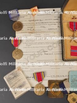 Document et décoration de George J Mc Donough 309th Medical Battalion. Document and decoration of George J. McDonough, 309th Medical Battalion. — photo 4