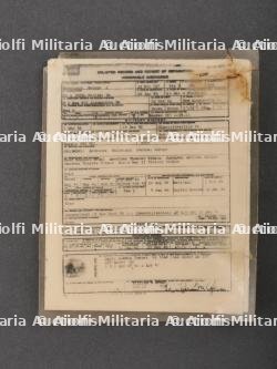 Document et décoration de George J Mc Donough 309th Medical Battalion. Document and decoration of George J. McDonough, 309th Medical Battalion. — miniature 7