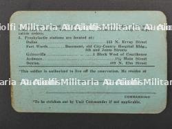 Document et décoration de George J Mc Donough 309th Medical Battalion. Document and decoration of George J. McDonough, 309th Medical Battalion. — photo 9