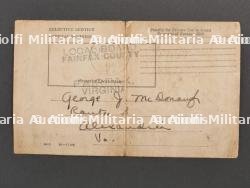 Document et décoration de George J Mc Donough 309th Medical Battalion. Document and decoration of George J. McDonough, 309th Medical Battalion. — photo 19