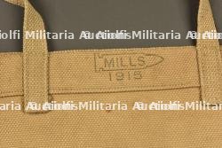 Sac à pain belge et musette Mills. Belgian bread bag and Mills haversack — miniature 2