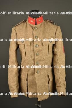 Tunique kaki de grenadier Belge. Belgian Grenadier khaki tunic