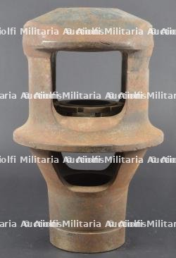 Cache-flamme de canon anti-char allemand 7.5 cm PAK 40. Flame Suppressor for German 7.5 cm PAK 40 Anti-Tank Gun — photo 1