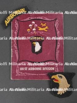 Livret et patch de la 101st Airborne. Booklet and patch of the 101st Airborne. — miniature 1