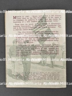 Livret et patch de la 101st Airborne. Booklet and patch of the 101st Airborne. — miniature 5