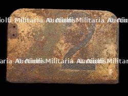 Morceau de porte de SDKFZ provenant de la Gleize. Piece of SDKFZ door from La Gleize. — miniature 1