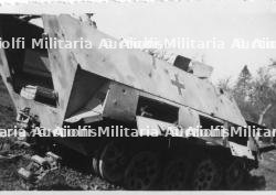 Morceau de porte de SDKFZ provenant de la Gleize. Piece of SDKFZ door from La Gleize. — miniature 15
