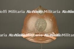 Casque belge en liège recouvert de toile moutarde. Belgian cork helmet covered in mustard canvas — photo 1