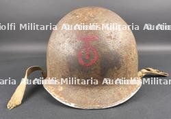 Coque de casque 90th DI US. Helmet shell from the 90th US Division. — photo 1