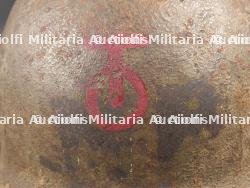 Coque de casque 90th DI US. Helmet shell from the 90th US Division. — miniature 3