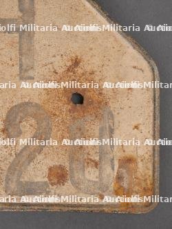 Plaque d'immatriculation Wehrmacht. Wehrmacht License Plate — miniature 3