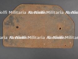 Plaque d'immatriculation Wehrmacht. Wehrmacht License Plate — miniature 5