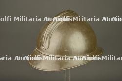 Casque Adrian belge reconditionné 1940. Belgian Adrian helmet reconditioned in 1940 — miniature 3