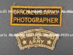 Ensemble de correspondant de guerre US. US War Correspondence Set — miniature 2