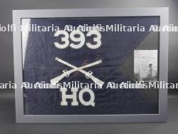 Fanion du 393rd Regt, 99th ID ayant flotté à Krinkelt. Flag of the 393rd RGT that flew over Kringelt. — miniature 20