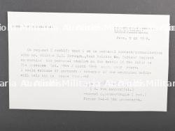 Archives de William C. Cavanaugh sur la bataille des Ardennes. William C. Cavanaugh's archives on the Battle of the Bulge. — miniature 5