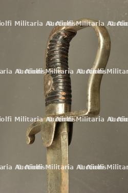 Sabre allemand Blucher de l'artillerie de la Garde. German Blücher sabre of the Guard Artillery — miniature 3