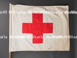 Fanion Médical US provenant de Elsenborn. US Medical flag from Elsenborn. — photo 3