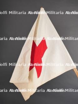 Fanion Médical US provenant de Elsenborn. US Medical flag from Elsenborn. — miniature 11