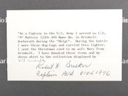 Souvenirs de Robert Bricker. Souvenirs from Robert Bricker. — photo 3
