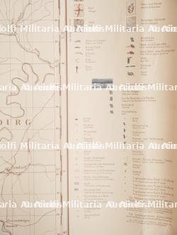 Carte allemande du secteur Bastogne Neufchâteau. German map of the Bastogne-Neufchâteau sector. — photo 6