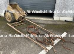 Remorque allemande d’infanterie IF8. German infantry trailer IF8.